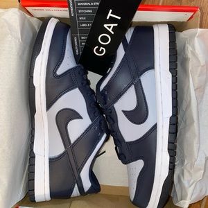 Georgetown Dunks. Brand new, never worn. NWT